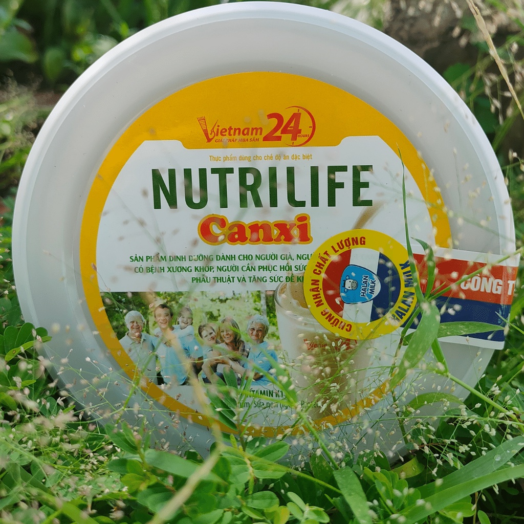 Sữa Canxi Nutrilife - VIETNAM24H - Phòng ngừa loãng xương, tăng sức đề kháng 900g