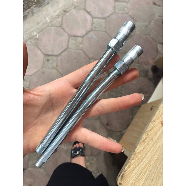 Ống sắt bơm mỡ đầu bằng, vòi bơm mỡ đầu bằng