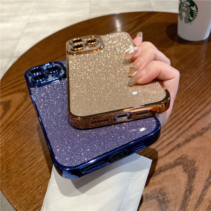 Ốp Điện Thoại Chống Sốc Kiểu Dáng Sang Trọng Cho IPhone 11 12 13 14 Pro Max XS Max XR X 7 8 Plus SE