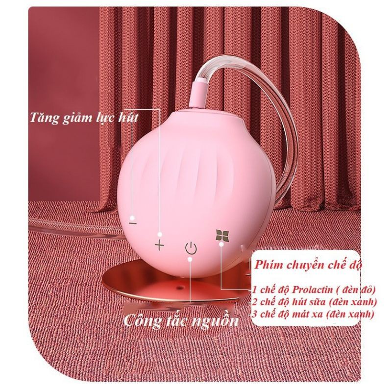 Máy Hút Sữa Điện Đơn Electric Breast Pump Cao Cấp Có Thể Điều Chỉnh 9 Mức Độ Hút - Có Chế Độ Massage-MY-ZDXNQ