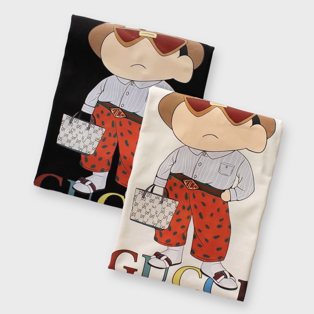 Áo thun Guc.ci Shin in cotton 2C cao cấp Yolo Store đl 250gms chất xịn dày dặn