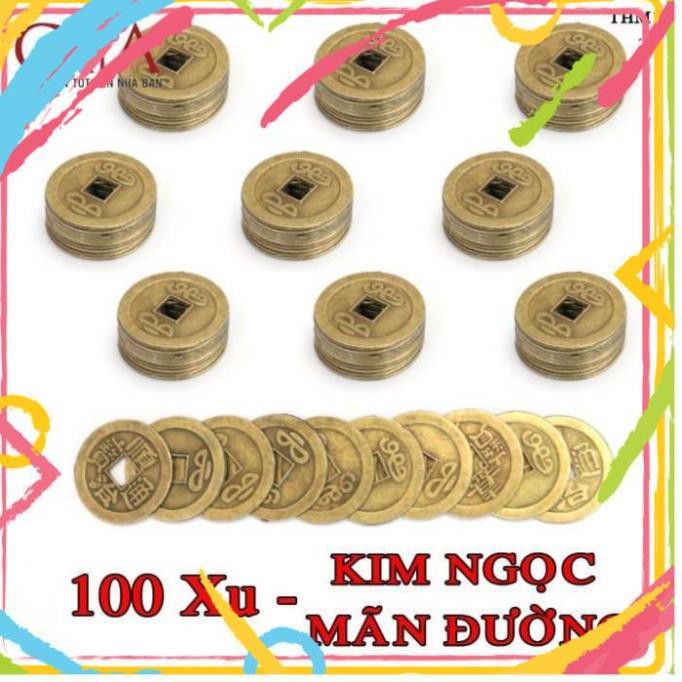 [LỘC] Đồng xu ngũ đế, đồng xu phong thuỷ bỏ bóp ví | Vật phẩm chiêu tài