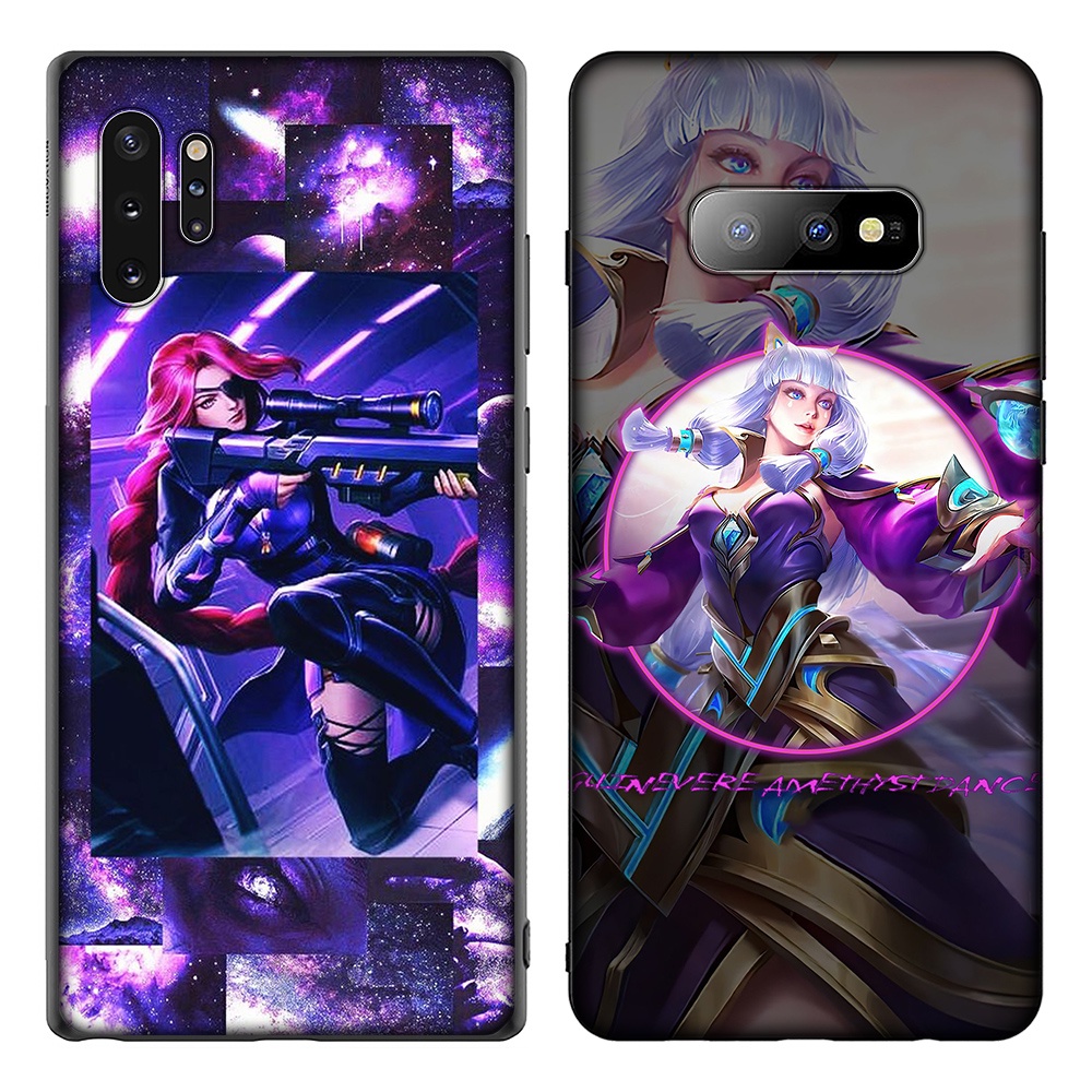 Ốp điện thoại Silicon TPU mềm hình Mobile Legends Bang Bang CPC25 nữ tính cho Samsung J4 J6 J8 2018 J7 Core Pro J730