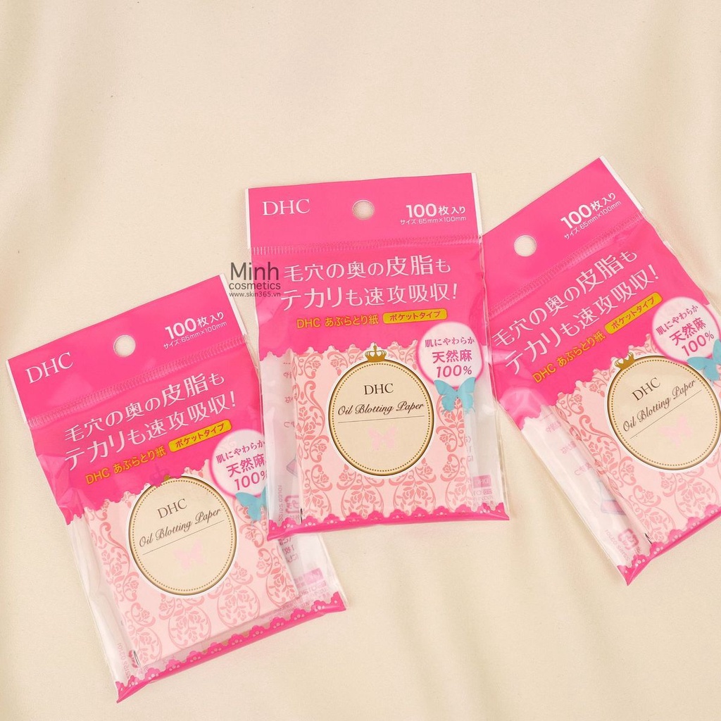 Giấy thấm dầu DHC Oil Blotting Paper