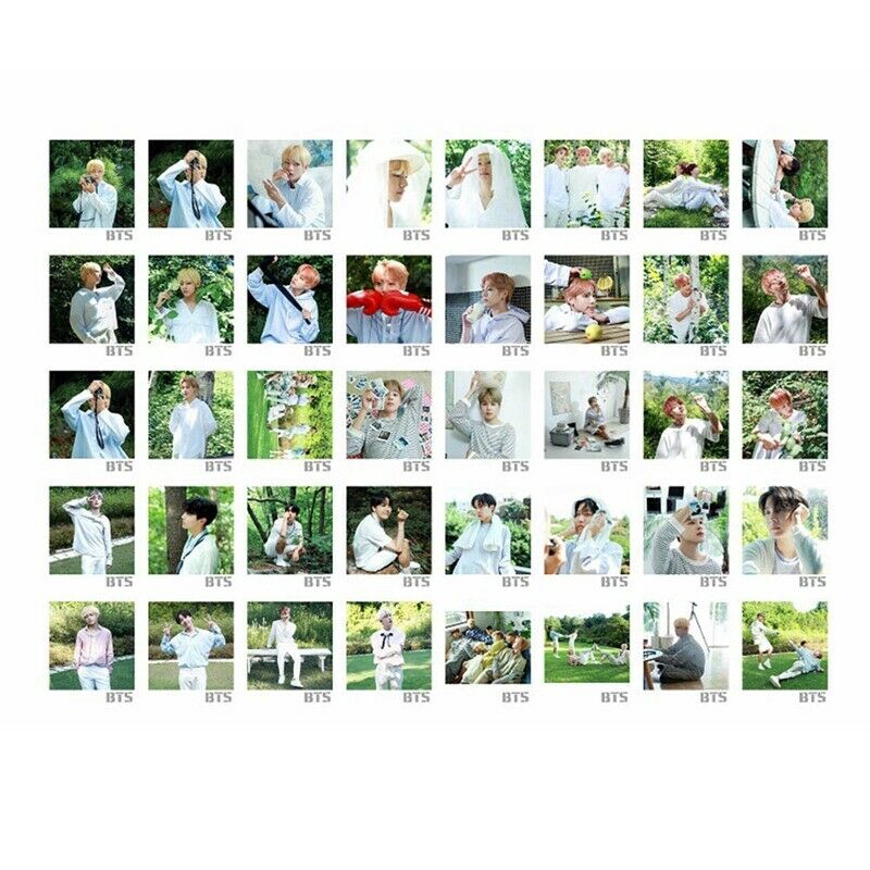 Set 40 hình nhóm nhạc BTS kích thước 6*7cm hàng chất lượng cao | BigBuy360 - bigbuy360.vn
