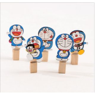 BỘ 10 KẸP GỖ MON CỰC CUTE