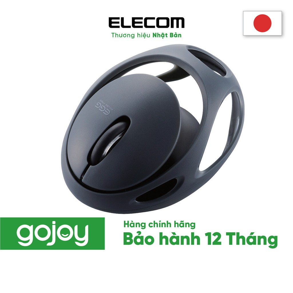 Chuột Trứng Bluetooth pin sạc ELECOM M-EG30BR bảo hành 12 tháng