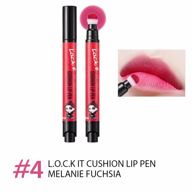 (Hàng Mới Về) Son Môi Khóa Màu Sắc / L.O.C.K It (No.4 - Melanie Fuchsia)