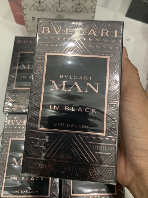 Nước hoa nam bvlgari man in black limited edition edp 100ml full seal
