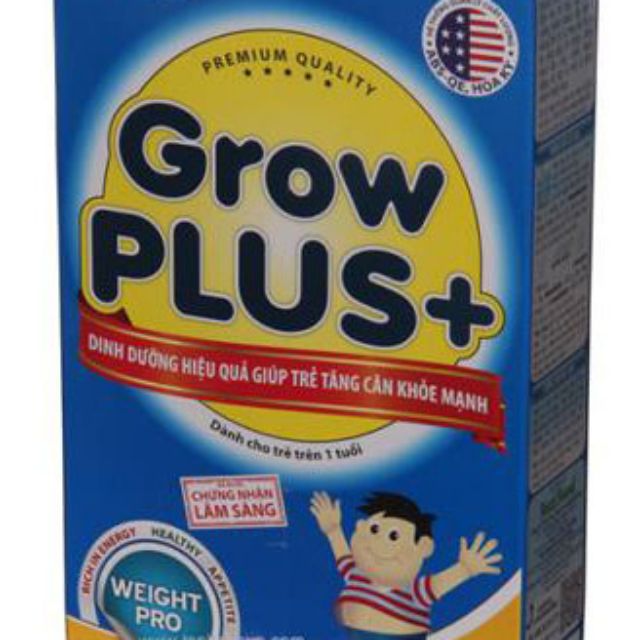                      Sữa bột Grow Plus+ Xanh 400g hộp giấy