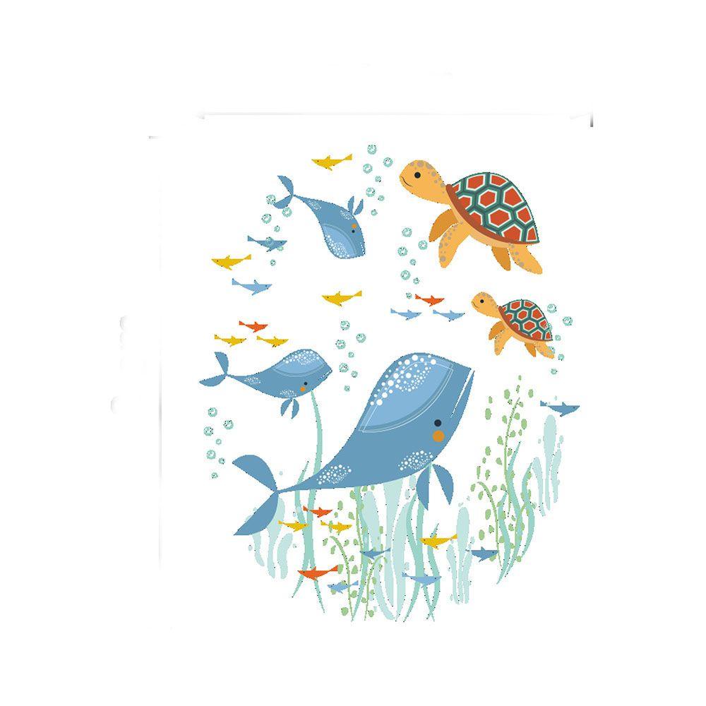 1 Miếng Dán Toilet 3D Bằng PVC Họa Tiết Hoạt Hình Đáng Yêu Có Thể Tháo Rời