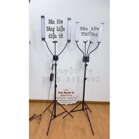Đèn spa, phun xăm, nối mi double light mẫu mới nhất