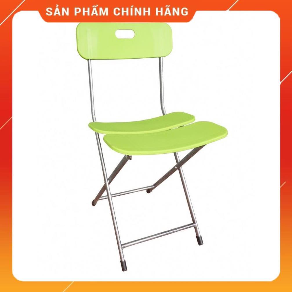 GHẾ NHỰA GẤP 3 LÁ Nhựa Chân Sắt mảnh nhựa dẻo Cao Cấp Chính Hãng cho Quán Cafe, Văn Phòng, Gia đình bàn ăn