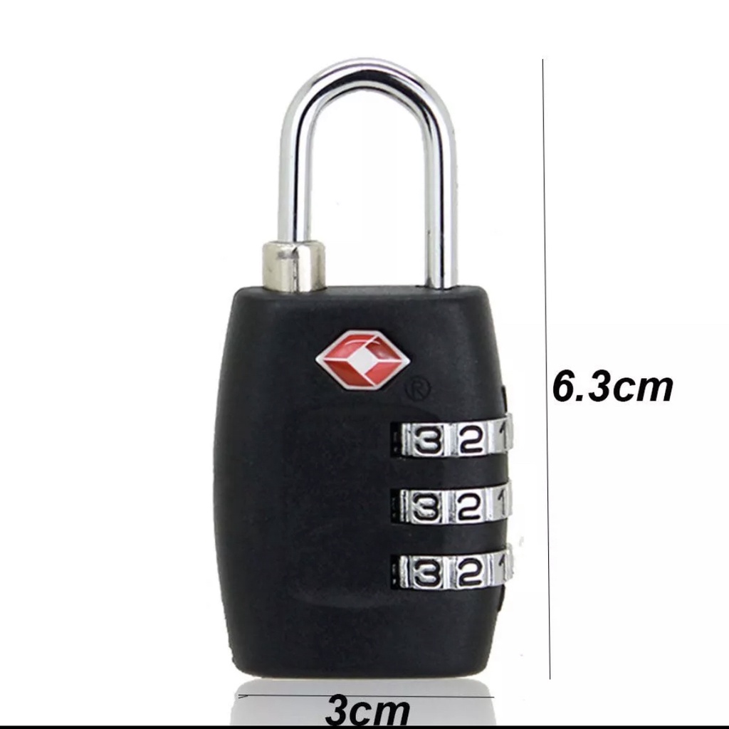 Ổ Khóa Hành Lý Vali Tiêu Chuẩn TSA