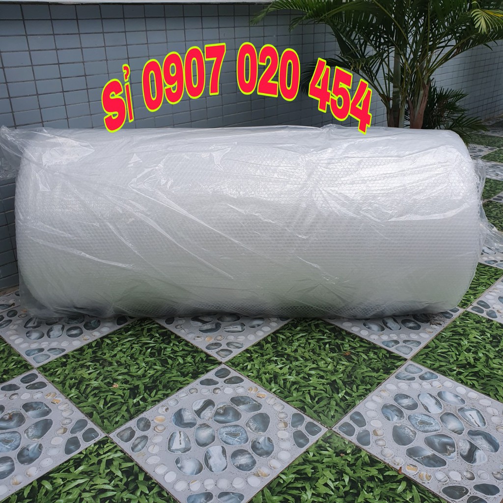 Cuộn Xốp hơi bong bóng 20cm dài 100m loại 1 gói hàng hoá