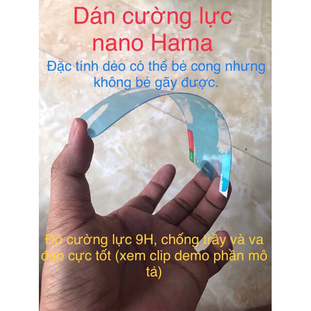 Kính cường lực Bphone 2 (Bphone 2017) nano siêu bền