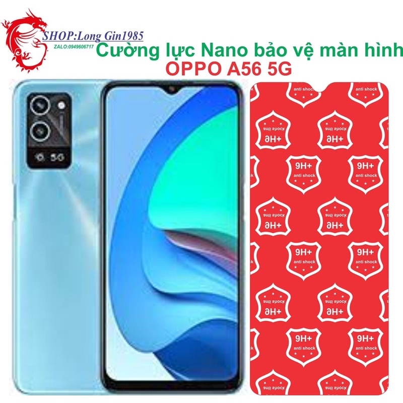 Oppo A56 5G Cường lực dẻo Nano chống va đập chống trầy xước tốt