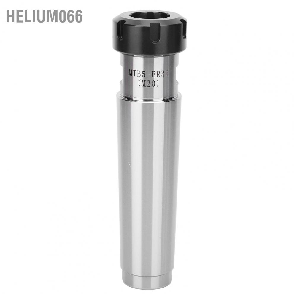 Helium066 CNC Milling Tool Holder Collet Chuck Morse Taper Shank Flat Tail Lathe Accessory MTB5-ER32(M20)