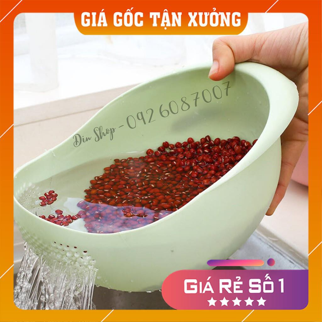 Rổ Vo Gạo  THÔNG MINH  Rổ Đa Năng dùng để vo gạo, rửa các loại hạt, đựng rau củ quả