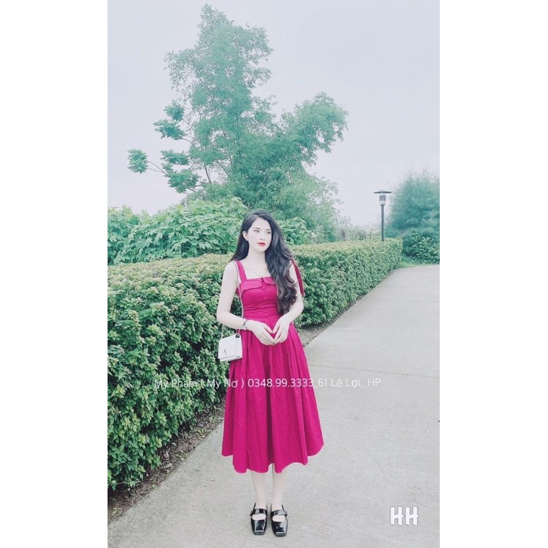 [Mã WASTMAY giảm 15% tối đa 30K đơn 150K] BÁN SỈ VÁY 2S VẠT NGỰC TÚI SƯỜN CÚC BỌC 2M TRẮNG HỒNG | BigBuy360 - bigbuy360.vn