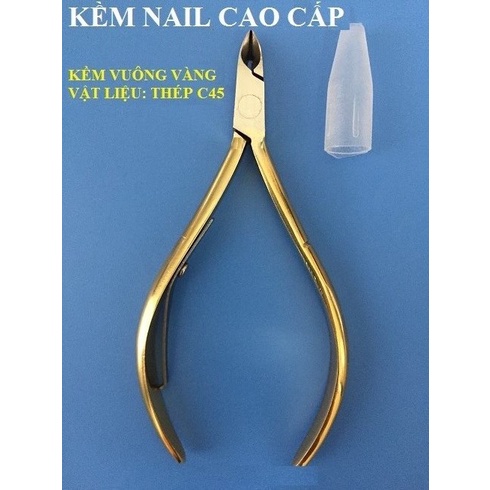 5 kềm (gồm 3 vàng vuông D555 và 2 bán nguyệt xám bạc)