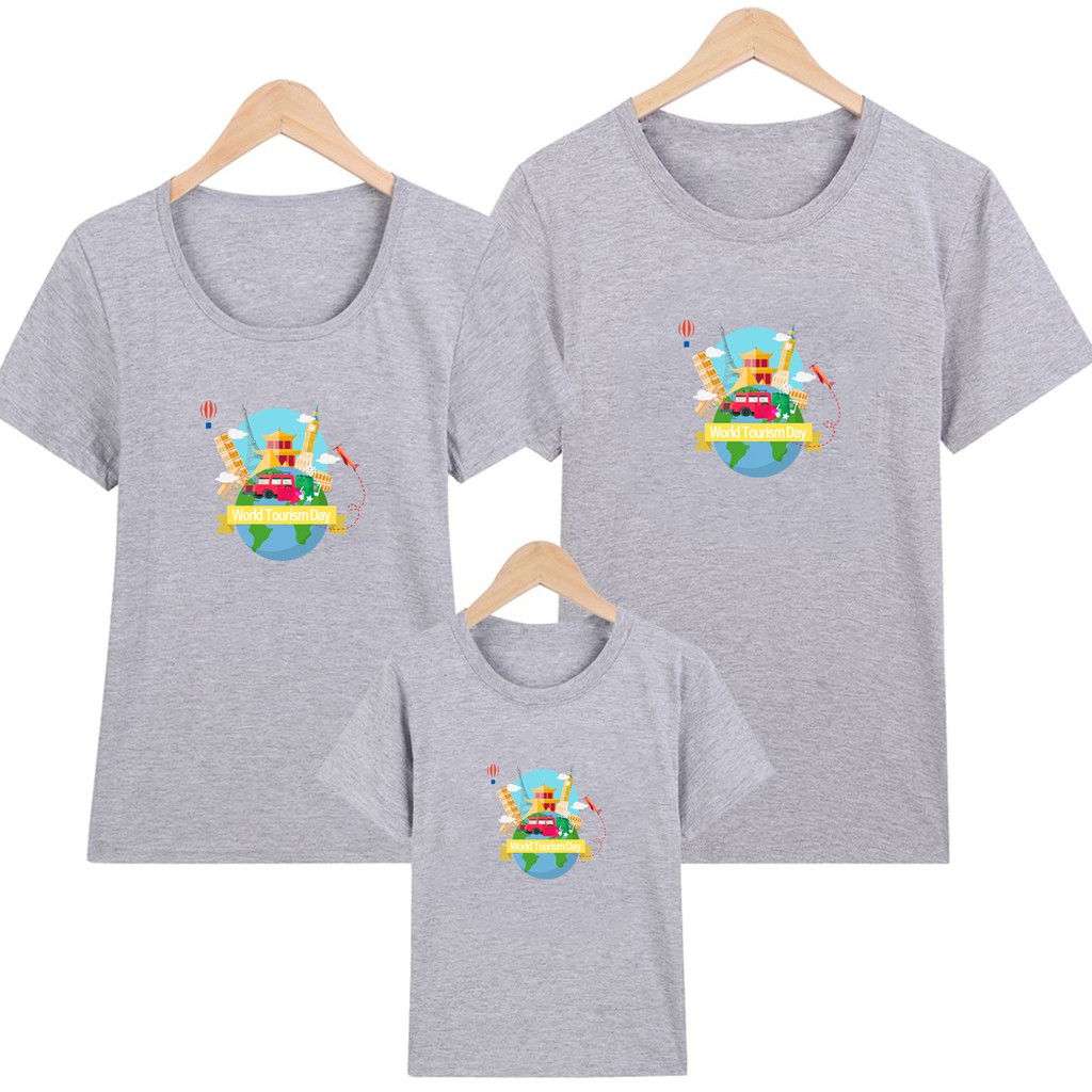 Áo thun gia đình in hình AoGĐ05 thời trang Everest