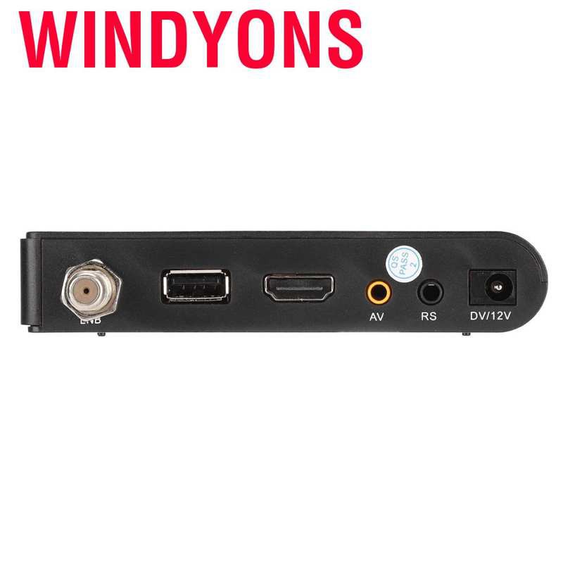 Đầu Thu Tv Box Windyons Dvb S2 1080p Full Hd Cổng Usb 100 240v