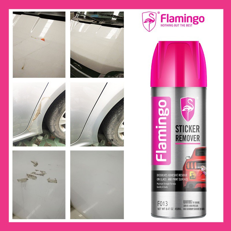 ⚡CHÍNH HÃNG FLAMINGO⚡Tẩy Băng Keo Cao Cấp Sticker Remover Flamingo F013 450ml