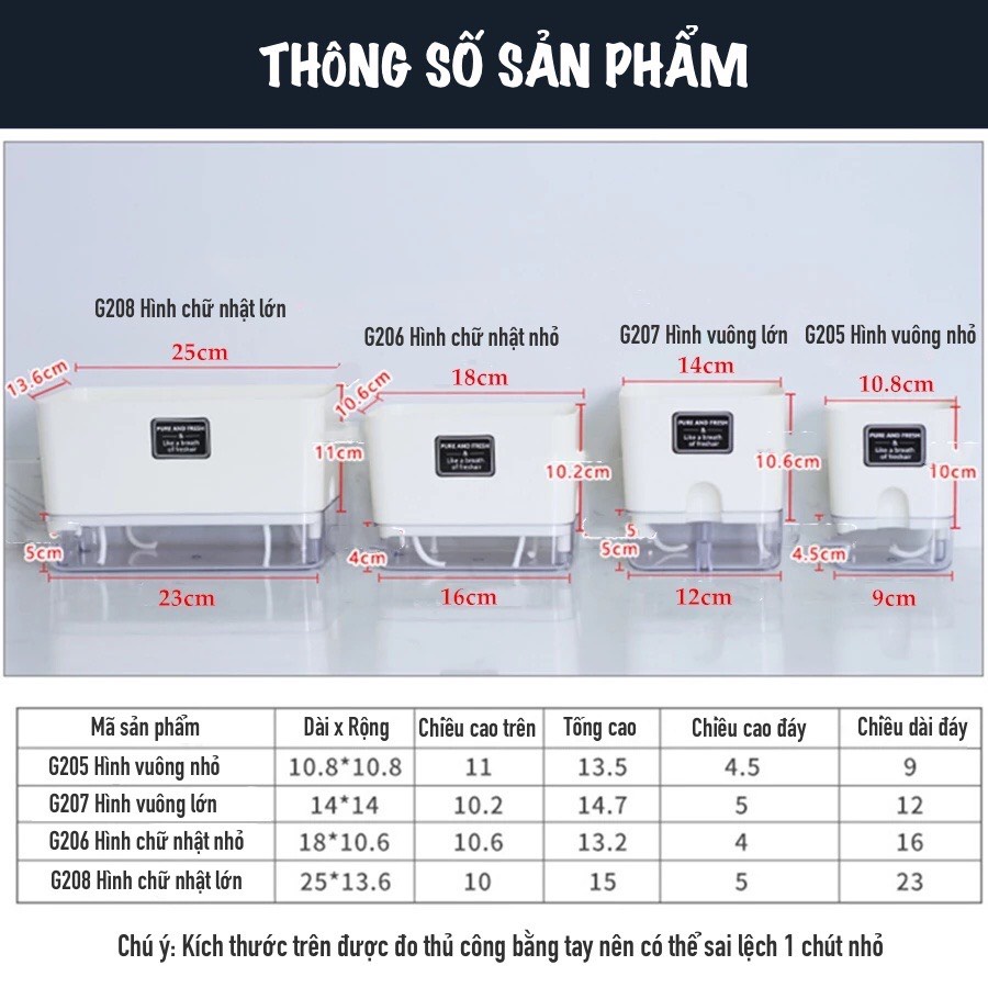 Chậu trồng cây thông minh để bàn decor Oliz-G2. Có chức năng tự tưới nước