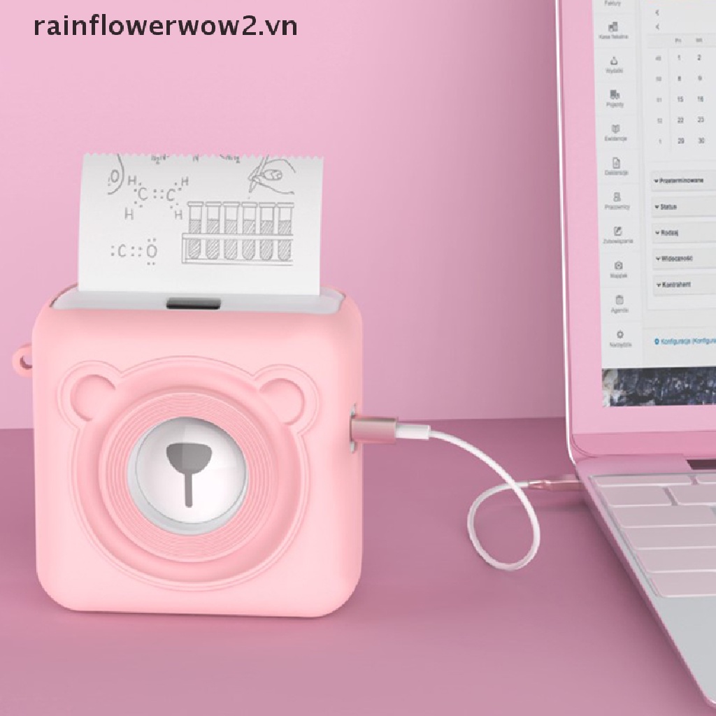 Ốp mềm cho máy ảnh in ảnh bằng nhiệt không mực bluetooth kích thước nhỏ gọn a6
