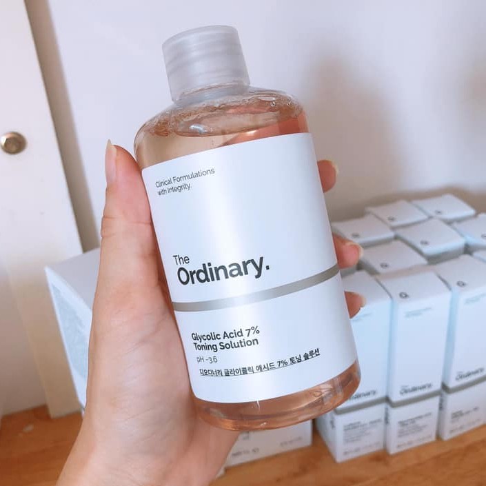 TONER Tẩy Da Chết The Ordinary Glycolic Acid 7% Toning Solution - Nước Hoa Hồng Cân Bằng, Tẩy Tế Bào Chết Hóa Học