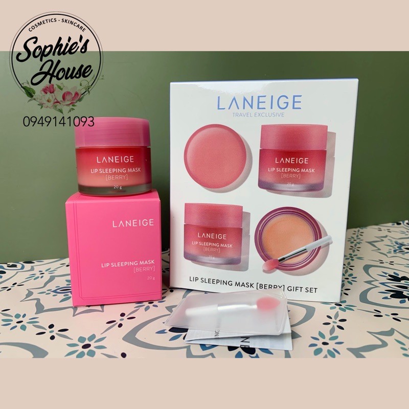 Mặt nạ ngủ dưỡng môi L.A.N.E.I.G.E 20gr