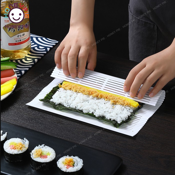 Dụng cụ khuôn cuộn sushi bằng tay tiện lợi dễ sử dụng cho nhà bếp