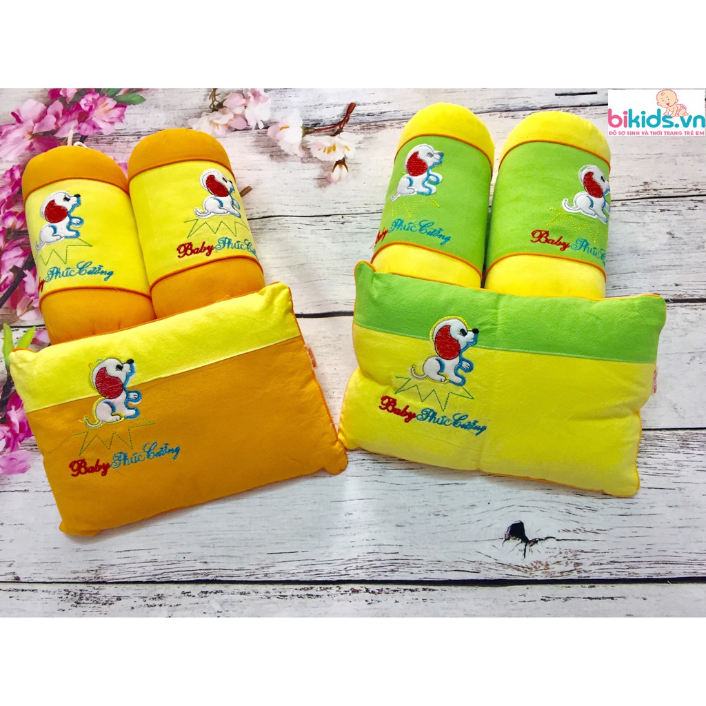 Bộ gối chặn vỏ đỗ Phúc Cường
