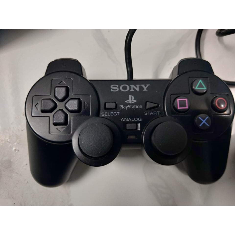 Tay PS2 zin màu đen