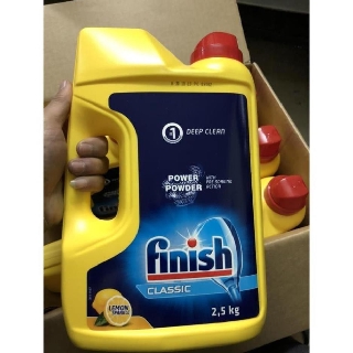 Bột rửa bát Finish hương chanh 2,5kg