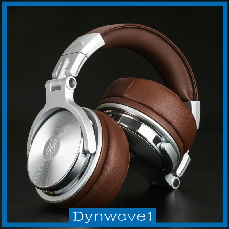 [DYNWAVE1] Over Ear Headphones Studio Monitor Mixing DJ Stereo Headsets Noise Reduction