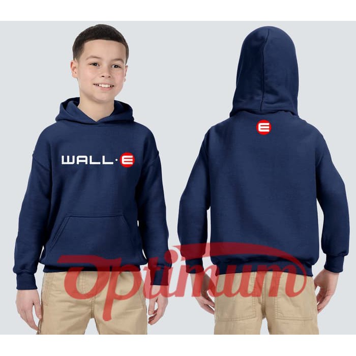 Áo Khoác Hoodie In Hình Phim Wall E Độc Đáo Cho Bé