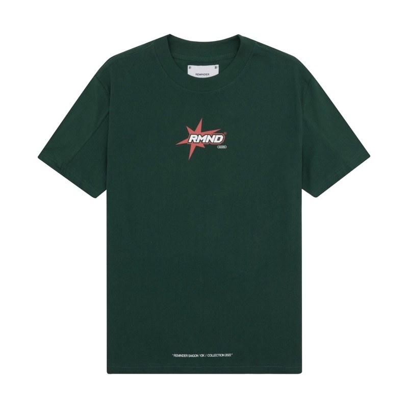 ÁO THUN REMINDER BASIC LOGO Y2K - 4 MÀU