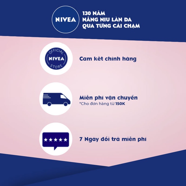 Bộ đôi Xịt serum ngăn mùi NIVEA dưỡng trắng hương hoa hồng Hokkaido & Sakura (150ml x2) (85304+85308)