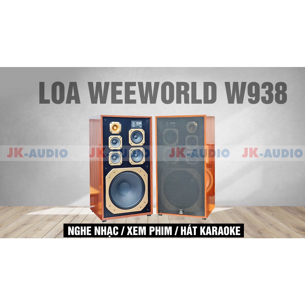 Loa Weeworld W938 Bass 40 - Thế hệ mới