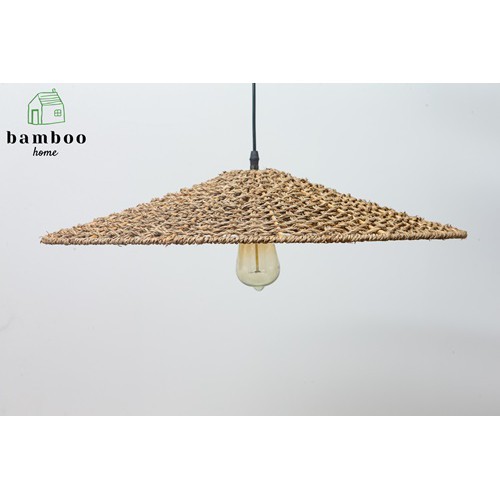 Đèn Cói 40cm x H20cm Trang Trí Xuất Khẩu Pháp THE BAMBOO - Đèn trang trí