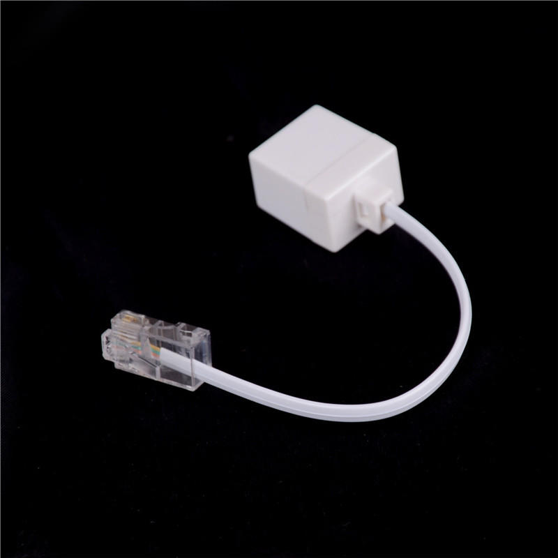 Dây Cáp Chuyển Đổi Rj11 6p4c Sang Ethernet Rj45 8p8c Male F / M Điện Thoại