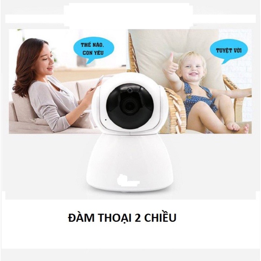 Camera An Ninh, Camera Wifi V380Pro Q9 Thế Hệ Mới, Hỗ Trợ Quay Đêm, Đàm Thoại 2 Chiều, Xoay 360, Giám Sát Chuyển Động