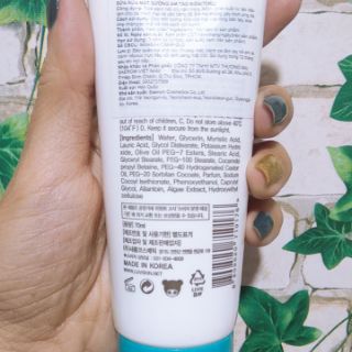 Sữa rửa mặt tảo biển