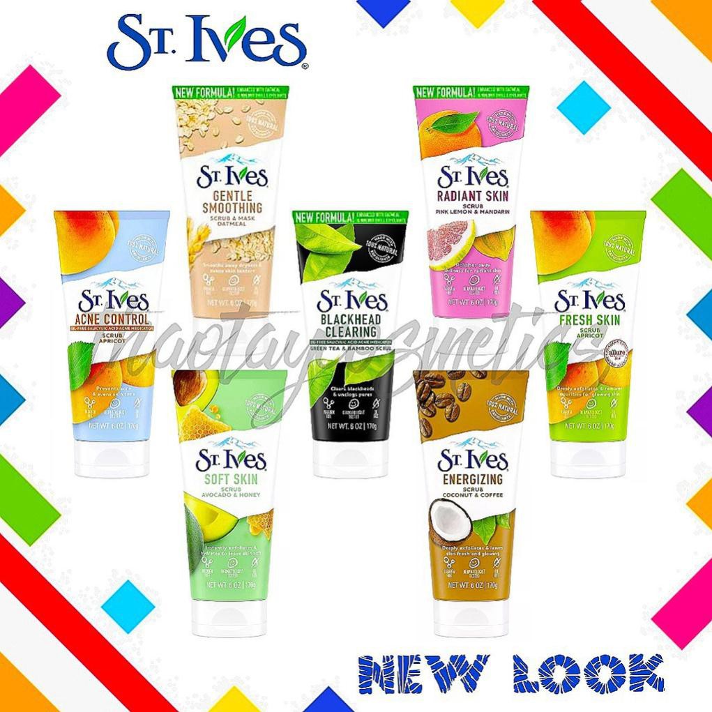 [CHÍNH HÃNG]Tẩy tế bào chết St.Ives Face Scrub dạng hạt của Mỹ chính hãng | BigBuy360 - bigbuy360.vn