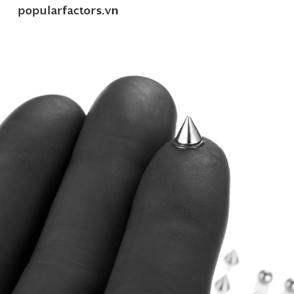 Set 20 Khuyên Mũi / Môi / Lông Mày Giả Bằng Thép Không Gỉ