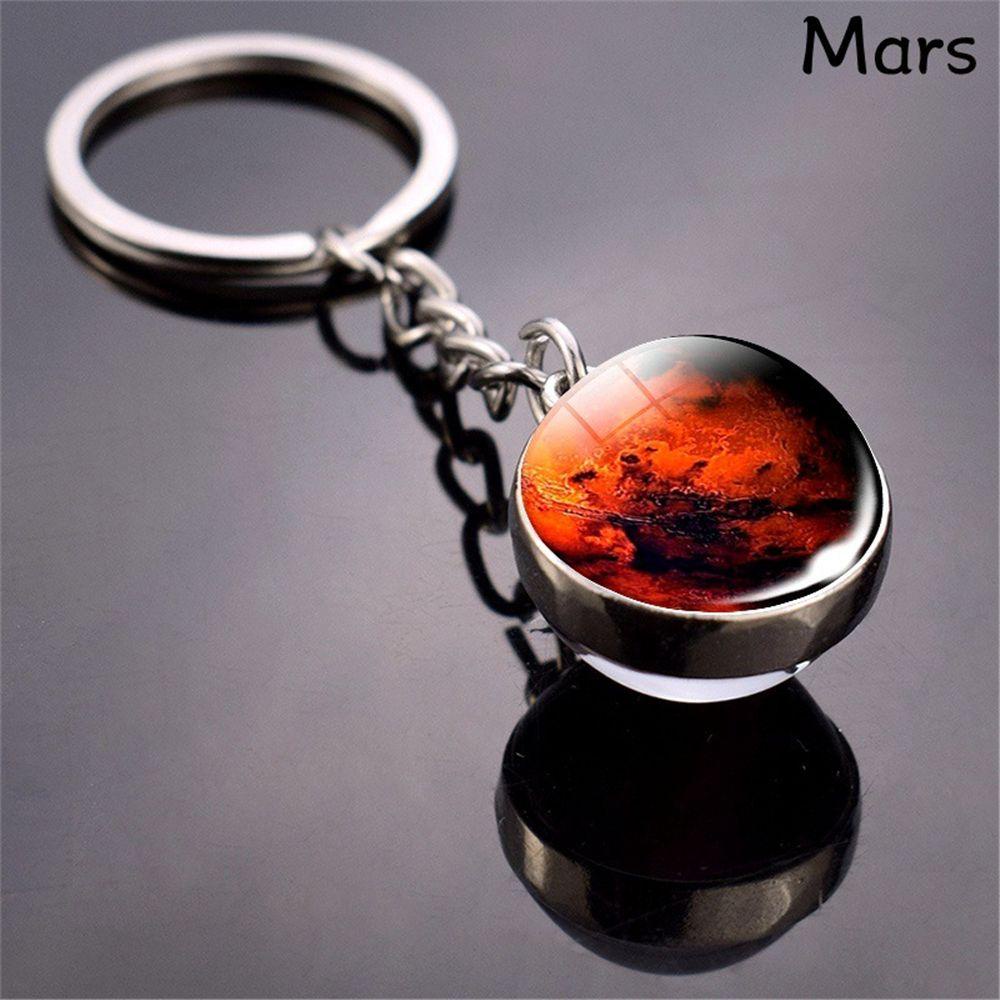 Móc Khóa Hình Cầu Galaxy Độc Đáo