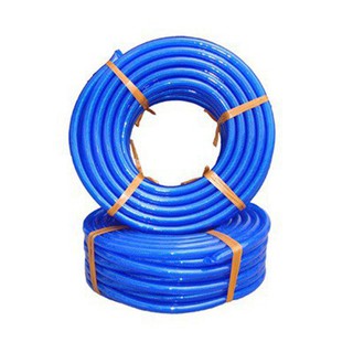 1 mét ống nước nhựa dẻo màu xanh phi 16, 18 dùng để tưới cây, rửa xe (Ống lưới xanh)