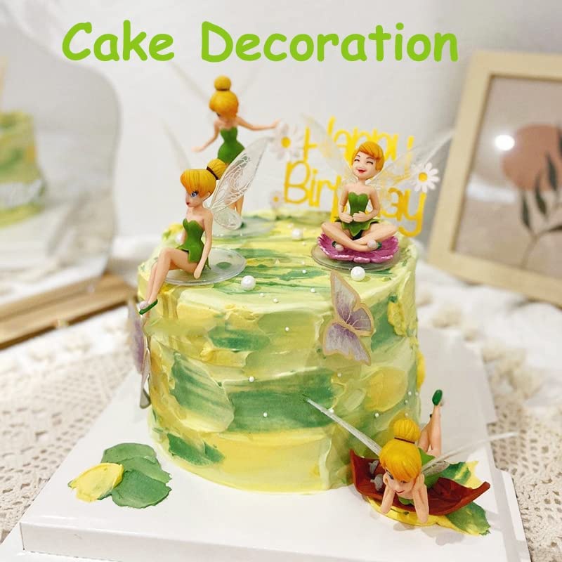 Set 6 Chi Tiết Trang Trí Bánh Hình Nàng Tiên